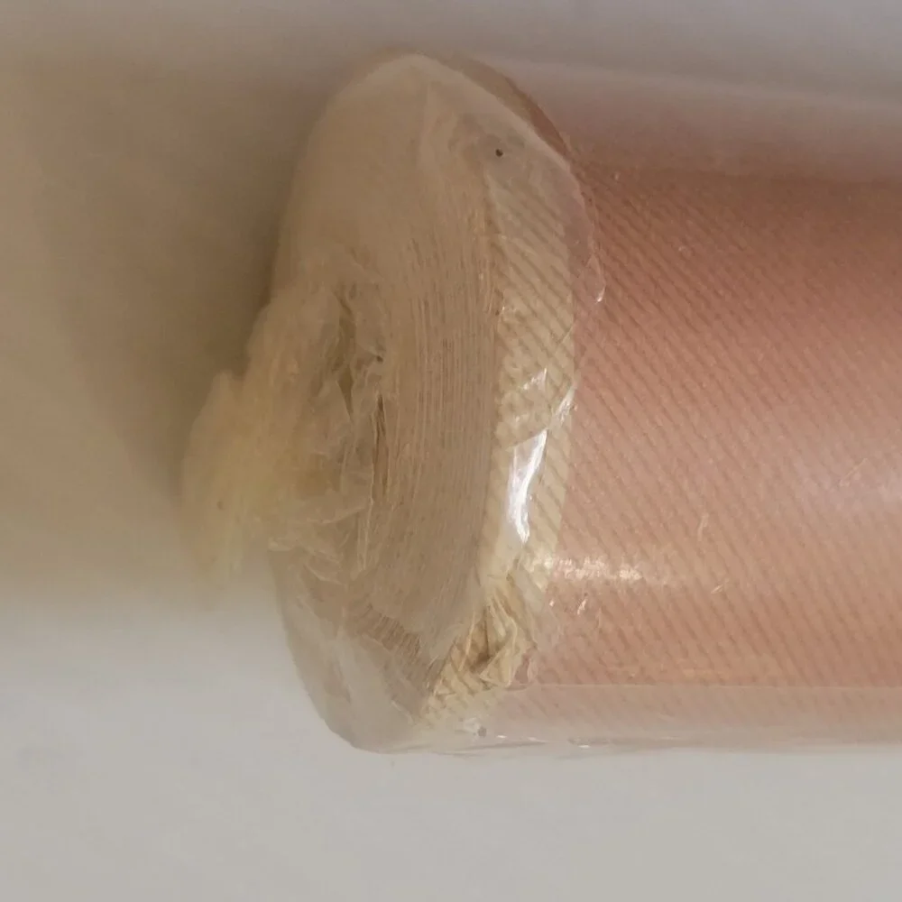 Ralph Lauren Classics Double Roll Wallpaper Tan Rose Stripes 1 Roll - (61 SQ Ft)